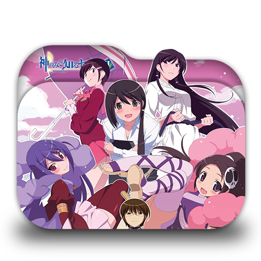 Wallpaper Kami Nomi Zo Shiru Sekai Ii Folder Icon By Minacsky Saya On Deviantart HD