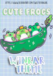 Cute Frogs Winrar Theme