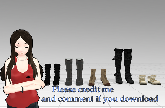 Shoes pack [MMD] [DL]