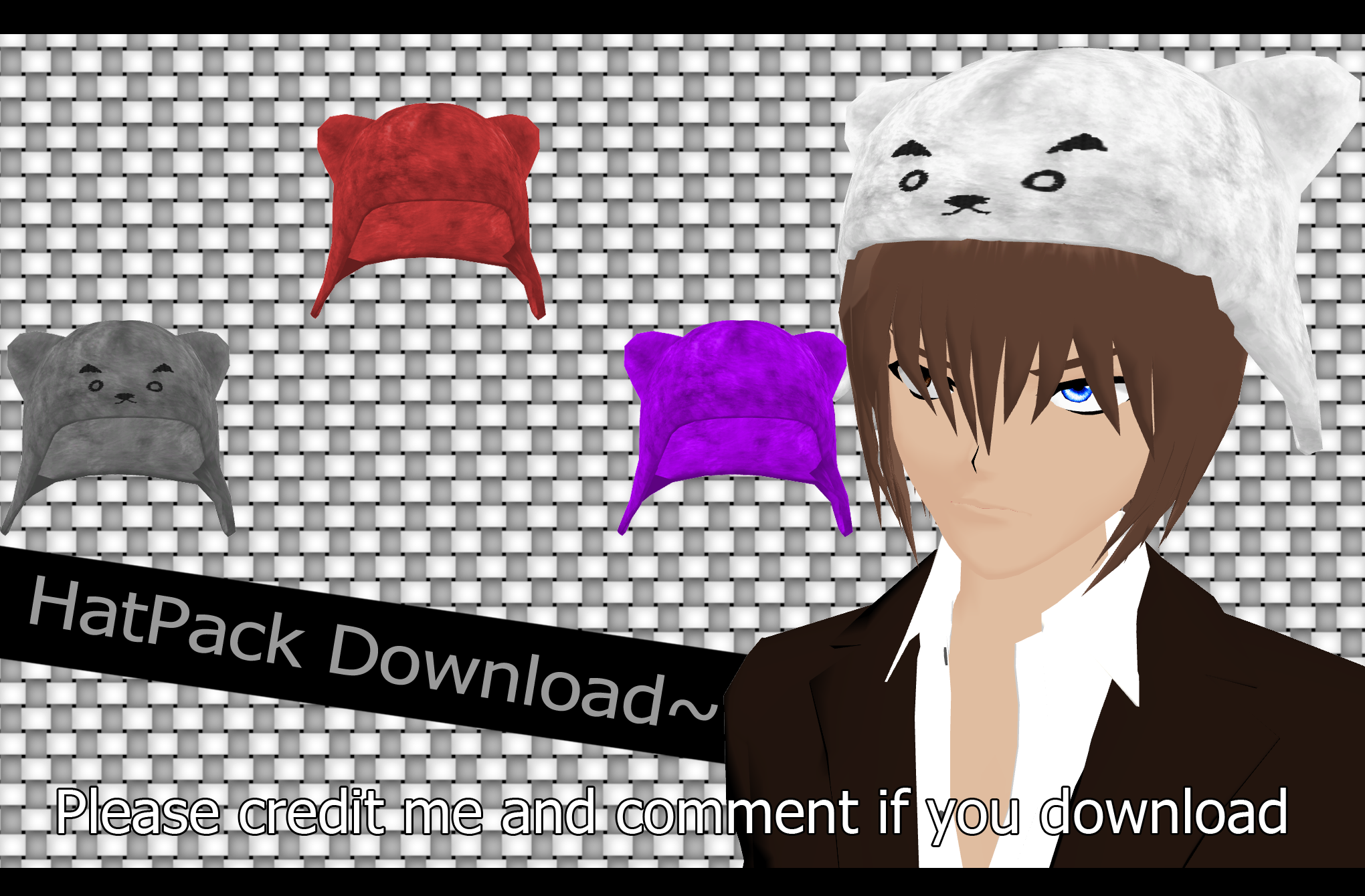 Hat Pack [MMD] [DL]