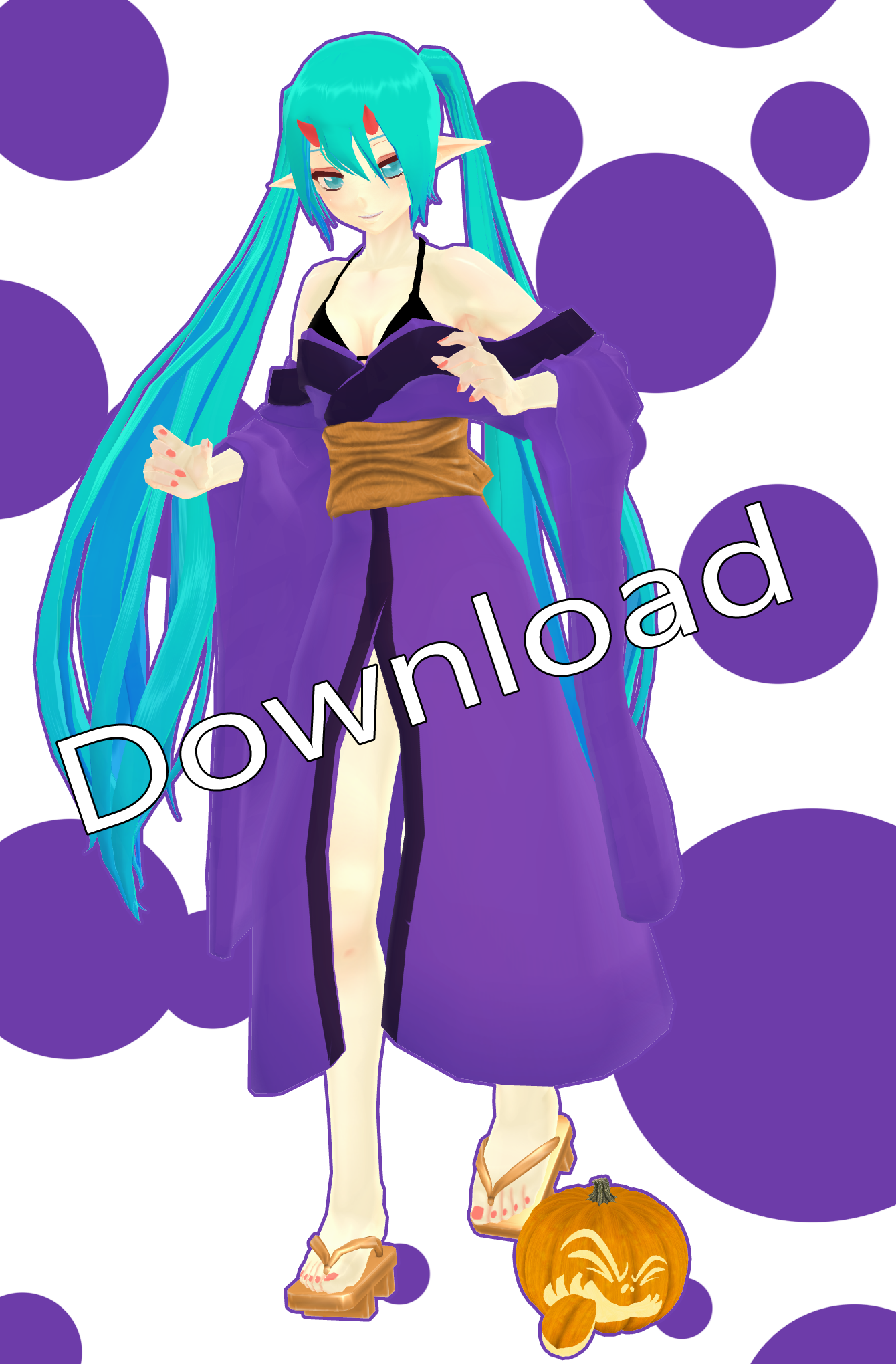 100+ WG Miku Halloween [MMD] [DL] by Deiroko on DeviantArt