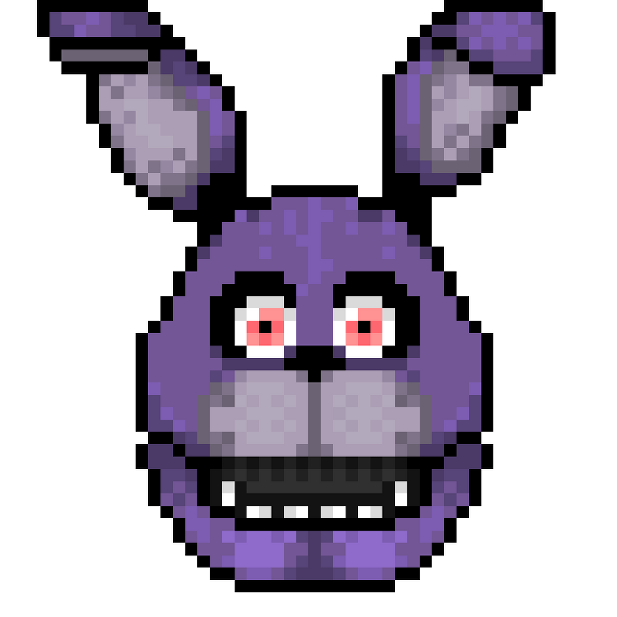 FNaF Bonnie pixel animation by TitoTheOG on DeviantArt