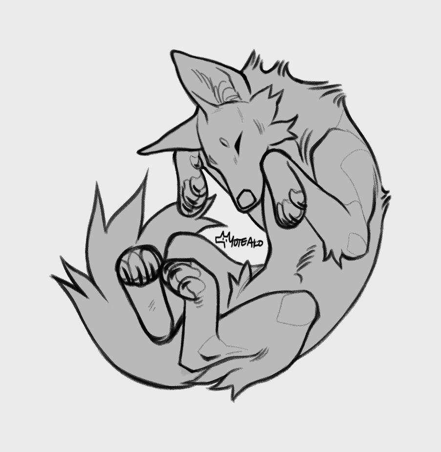 sleepy smol base (F2U) by yoteako on DeviantArt