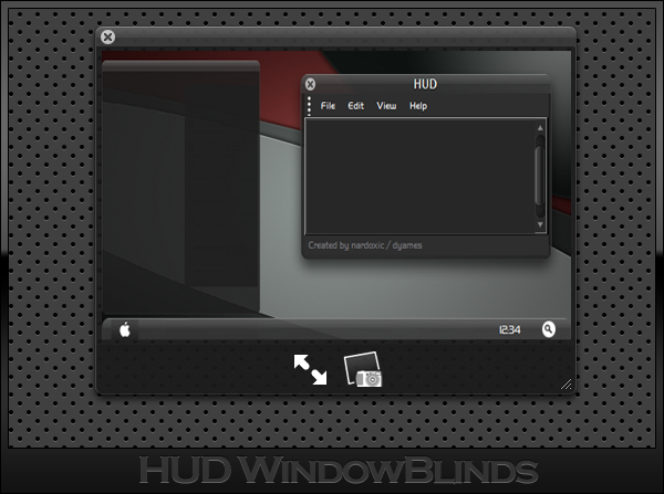 HUD WindowBlinds