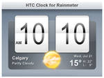 HTC Clock for Rainmeter
