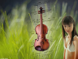grassy violin