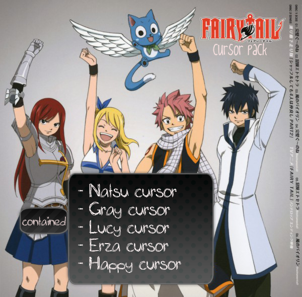 Fairy Tail Cursor Pack