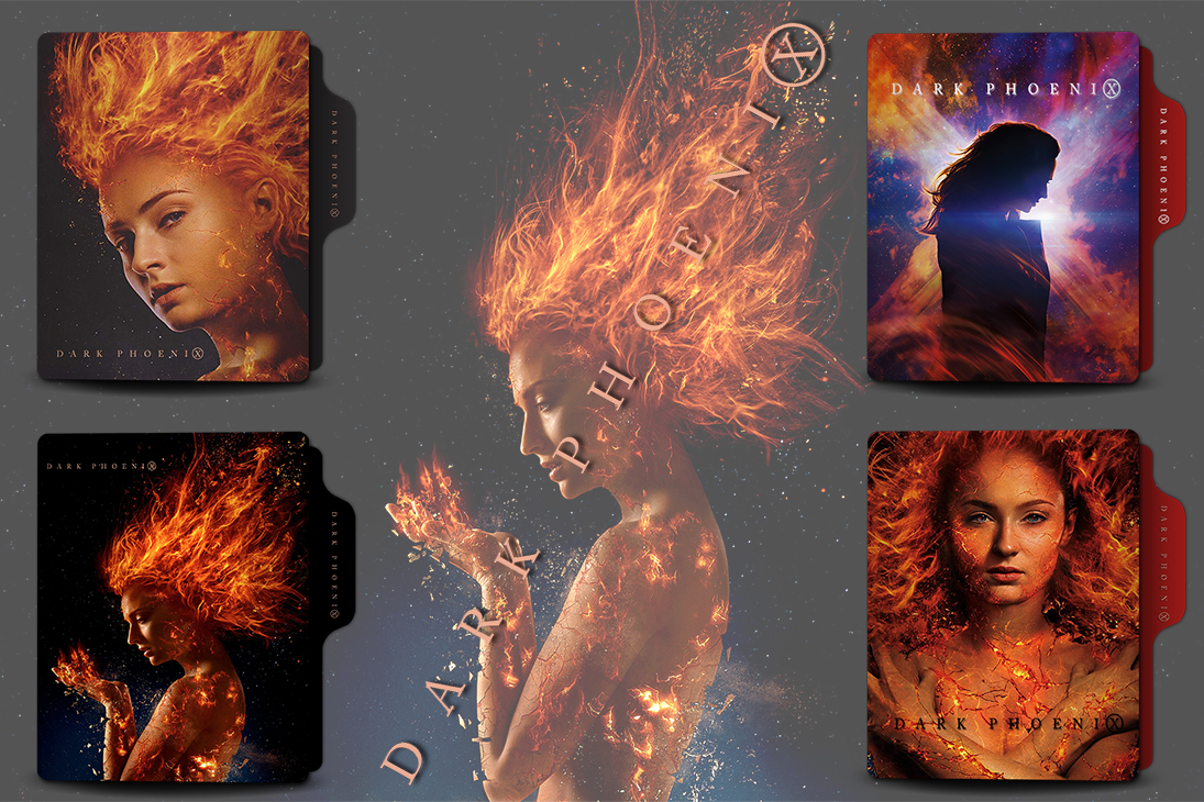 Dark Phoenix 2019 Folder Icon By Van1518 On Deviantar vrogue.co