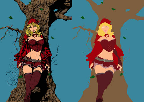 Red Riding Hood By Snakebitartstudio