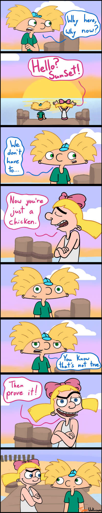 Hey Arnold Comic - Because Sunset - Page 7 by TigerUnknown on DeviantArt