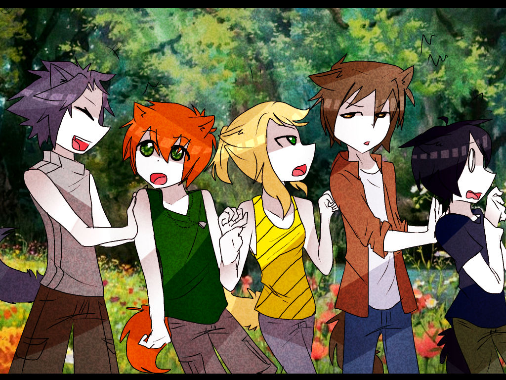 On The Trail We Blaze (Coloured Lineart) by Isadamu on DeviantArt