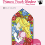 Xstitch Pattern - Princess Peach's Stained Glass