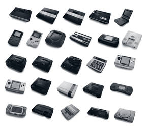 Classic Consoles PNG