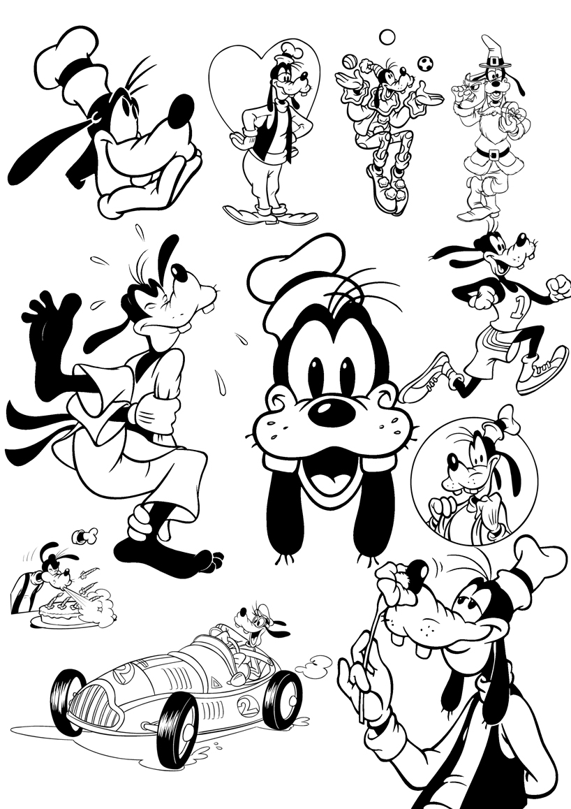 I love Goofy Brushset CS3