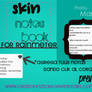 Skin Notees Book Rainmeter
