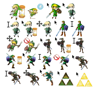 Cursor: Zelda Mass Set