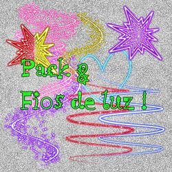 Fios De Luz PNG Pack