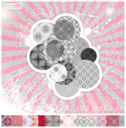 PINKgossip_04 patterns