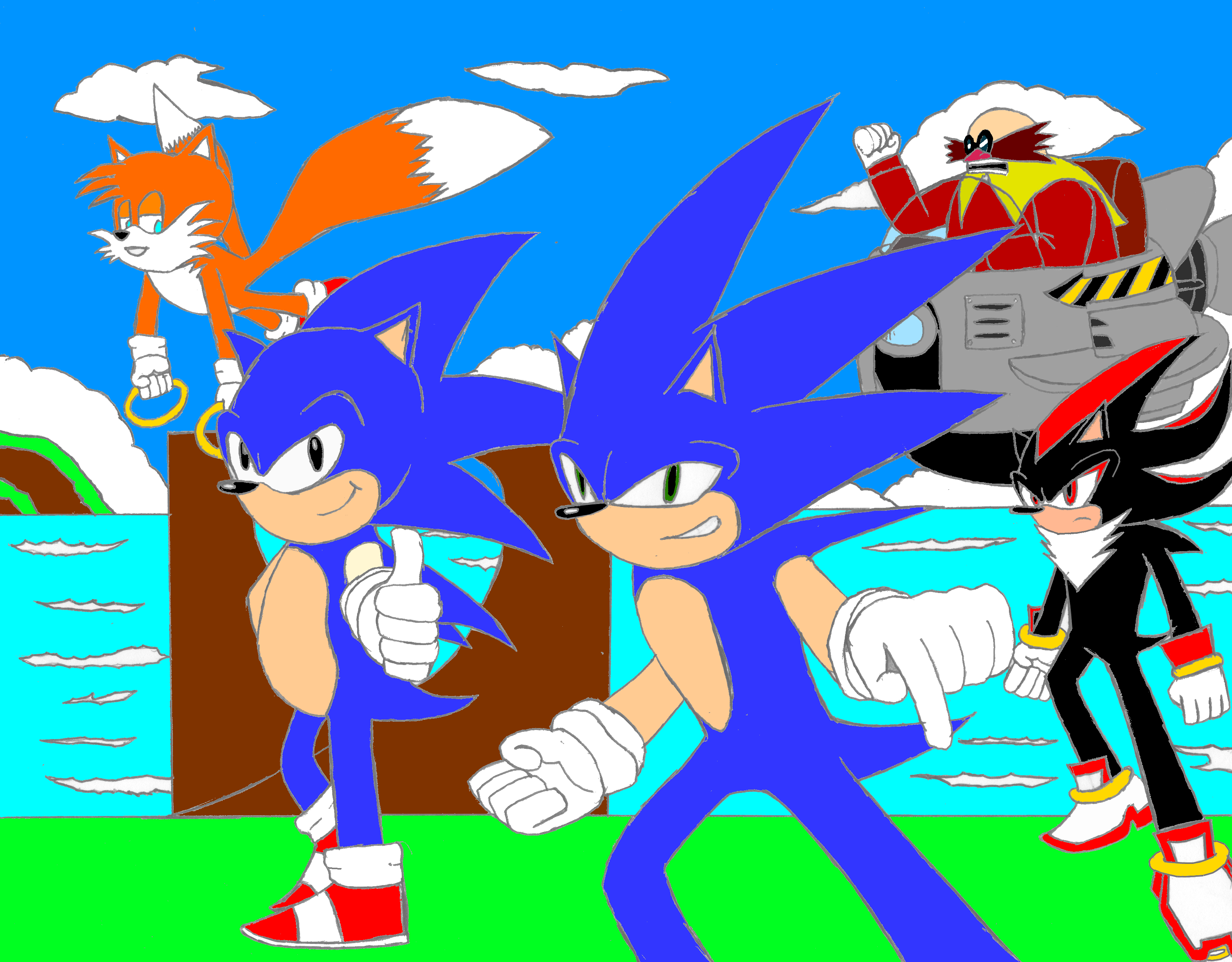 Sonic The Hedgehog: Speed, Flying Fat, And Badass