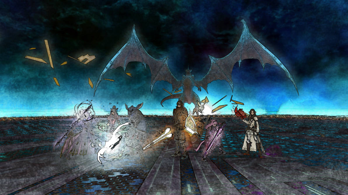 FFXIV Elysian Fields Prepare for Battle! by Stigmar on DeviantArt
