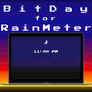 [rainmeter] BitDay - wallpaper that changes w time
