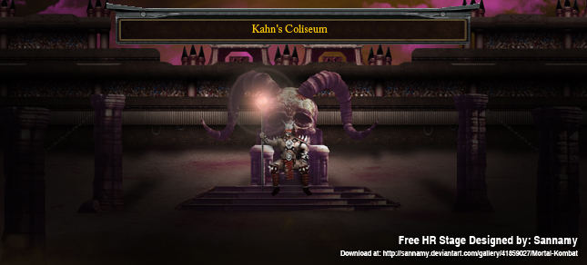 Kahn's Colosseum (MUGEN STAGE)