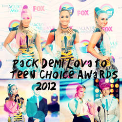 Pack Demi Lovato Teen Choice Awards 2012 (ZIP)