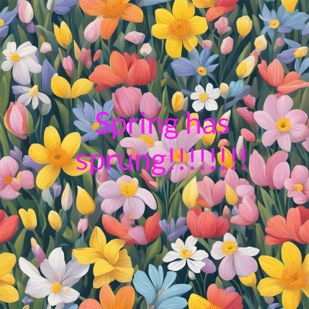 Spring Flowers by Cerberus-Chaos on DeviantArt
