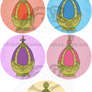 Soul Gem Portable Mirrors