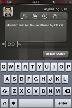 qTweeter skin for HOLLOW