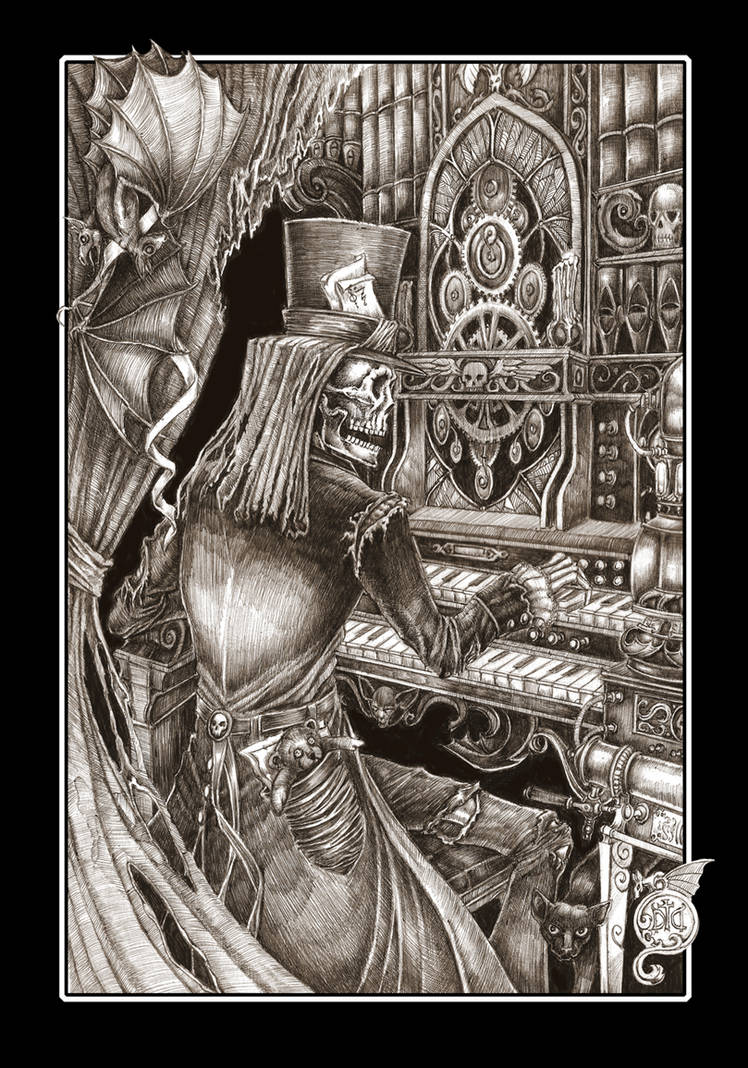 Dr. Necropolis and the Organ Mysterium by EzekielCrowe