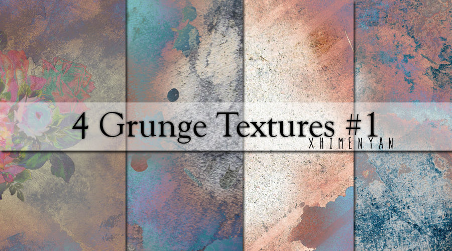 4 Grunge Textures #1 by xHimeNyan on DeviantArt