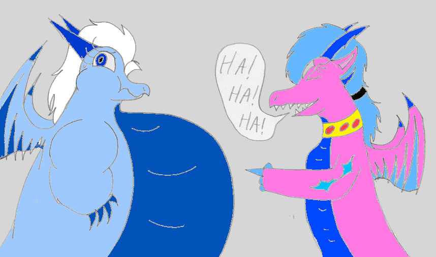 Crystin's over INFLATED ego! by ParasideDragon on DeviantArt