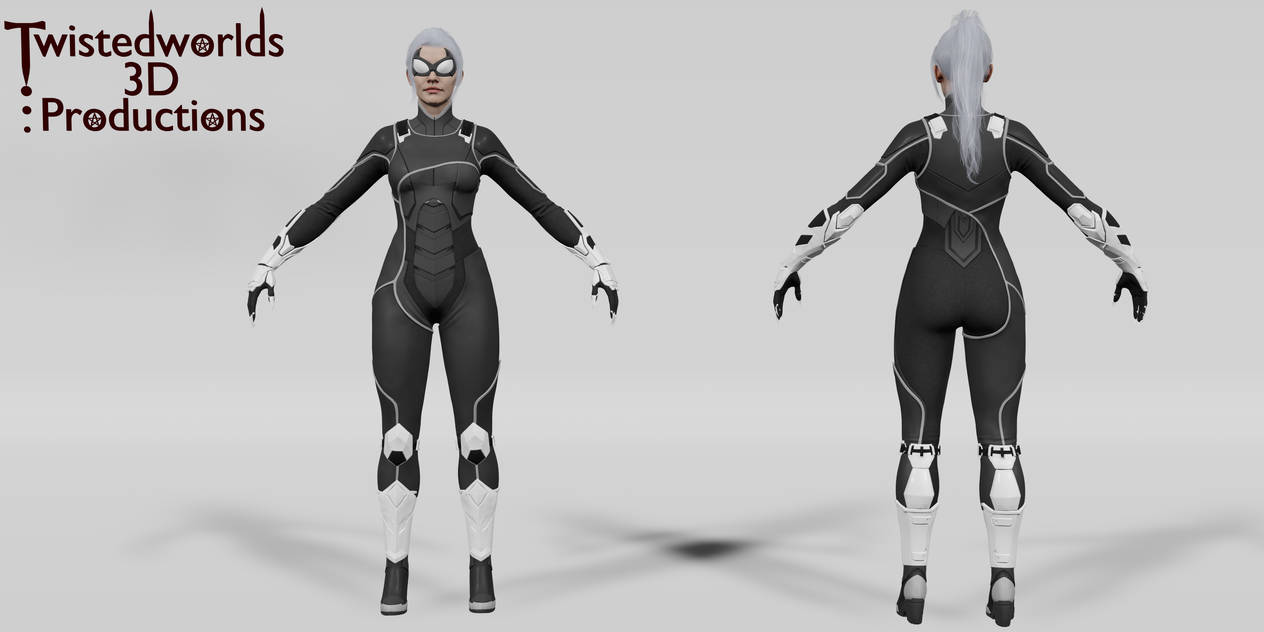 Black Cat From Spider Man by twistedworlds3dprod on DeviantArt