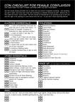 Convention Packing Lists by JVCA