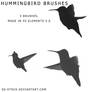 Hummingbird Brushes