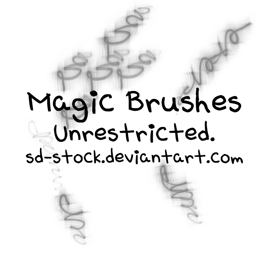 Magic Brushes by sd-stock on DeviantArt