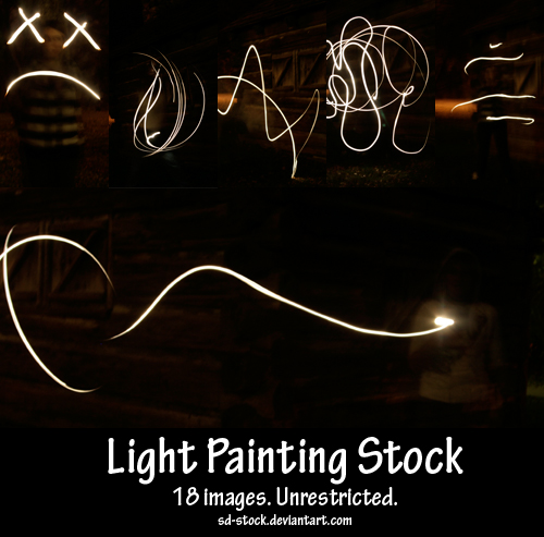 Light Painting Stock Pack