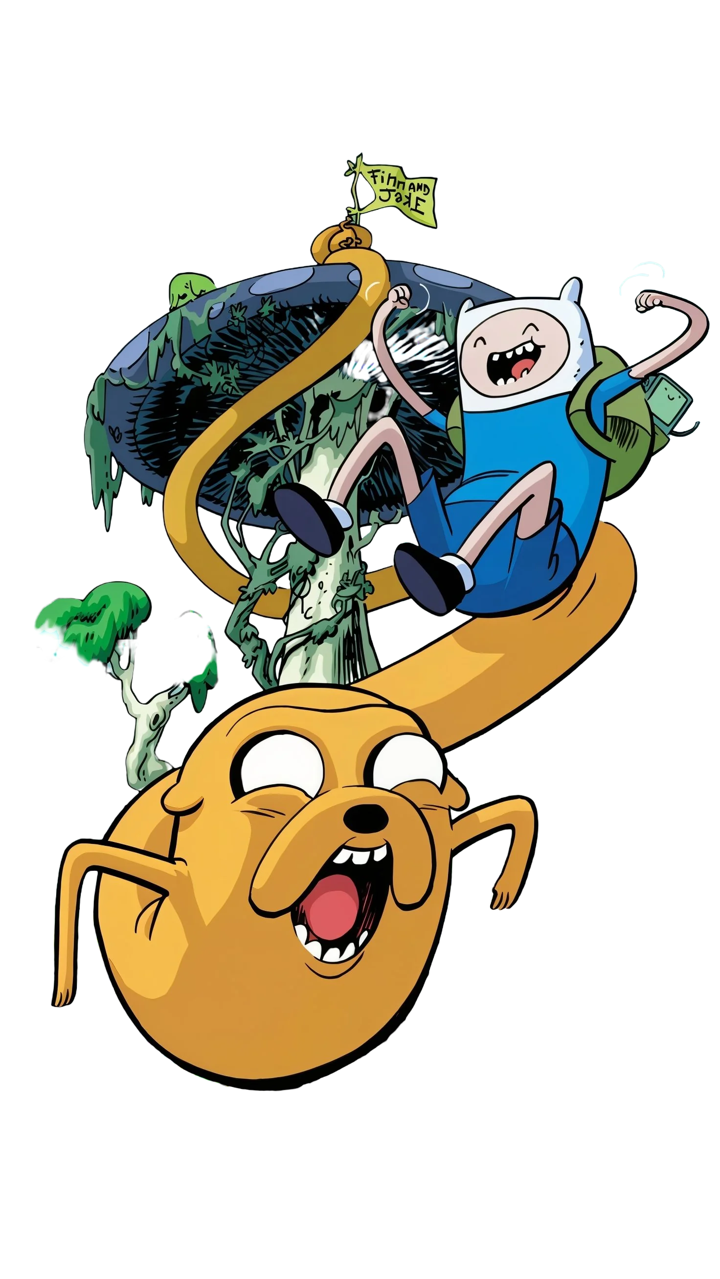 Finn and Jake render 1 by WestDesk on DeviantArt