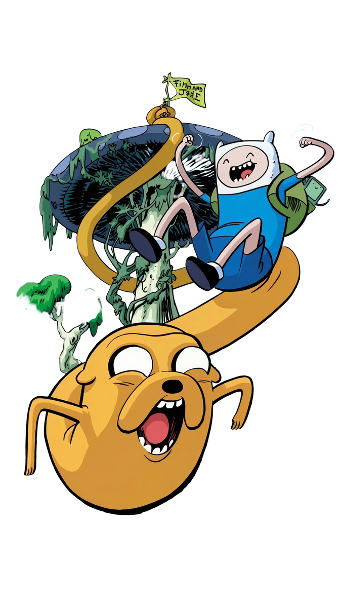 Finn and Jake render 1 by WestDesk on DeviantArt