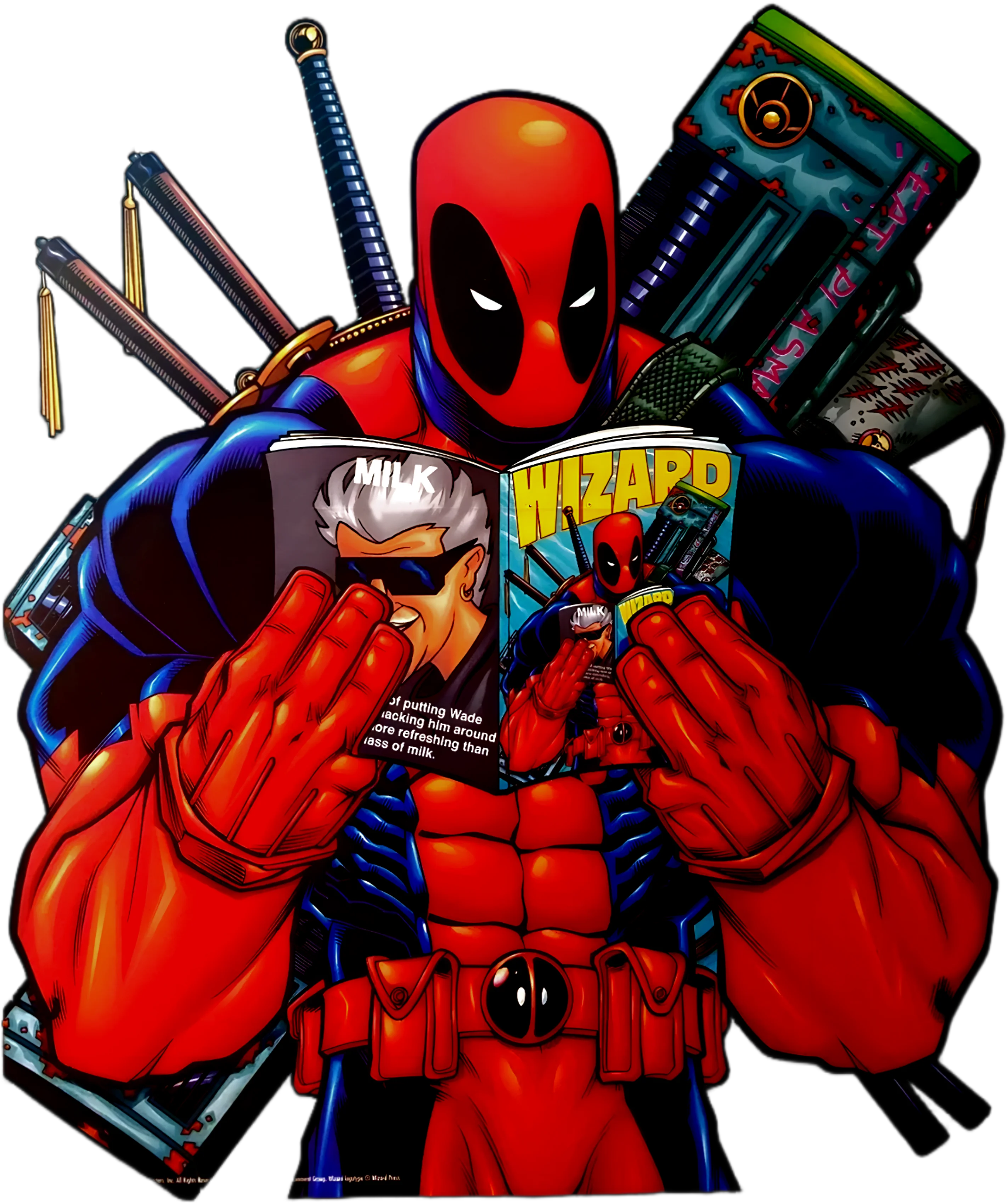 Deadpool render by WestDesk on DeviantArt