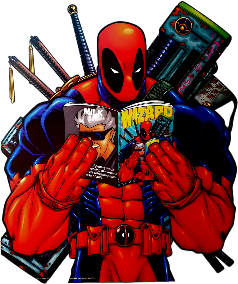 Deadpool render by WestDesk on DeviantArt