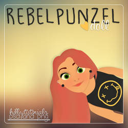 Rebelpunzel doll :).