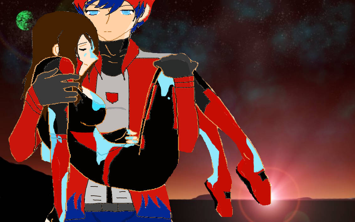 after a long had battle again by tfakairi on DeviantArt