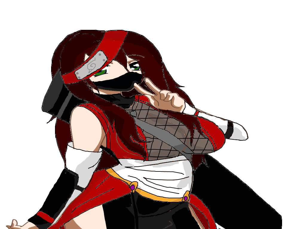 Anime ninja girl by thealpha21 on DeviantArt