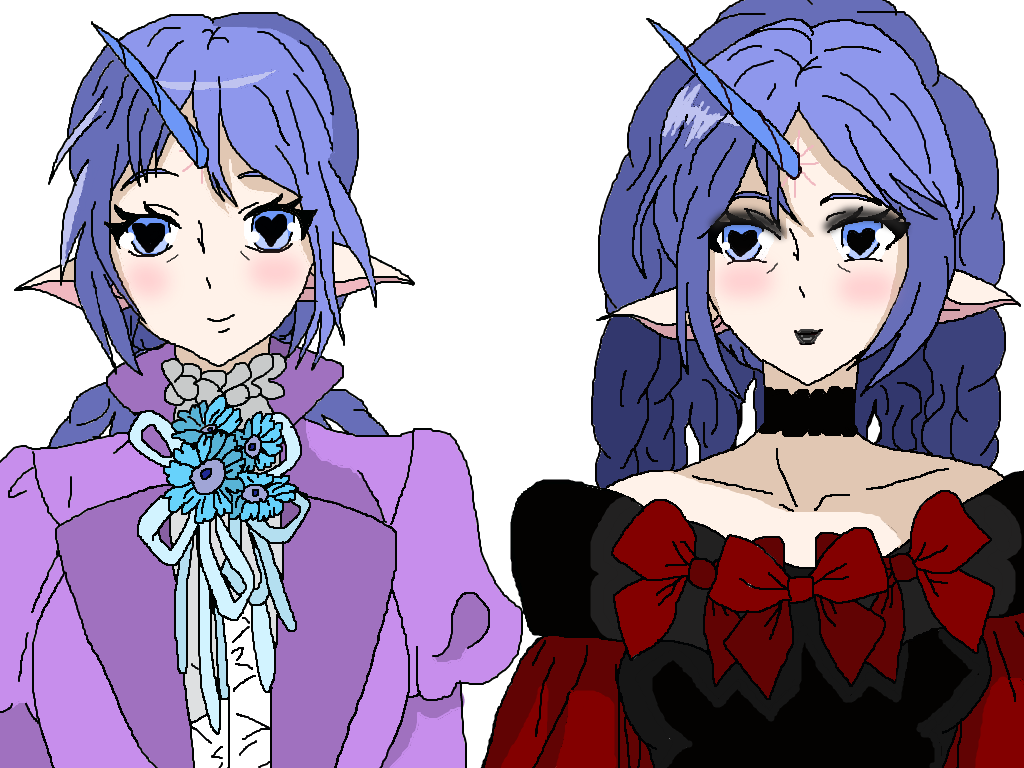 Iris and Violet Eclipse by tfakairi on DeviantArt