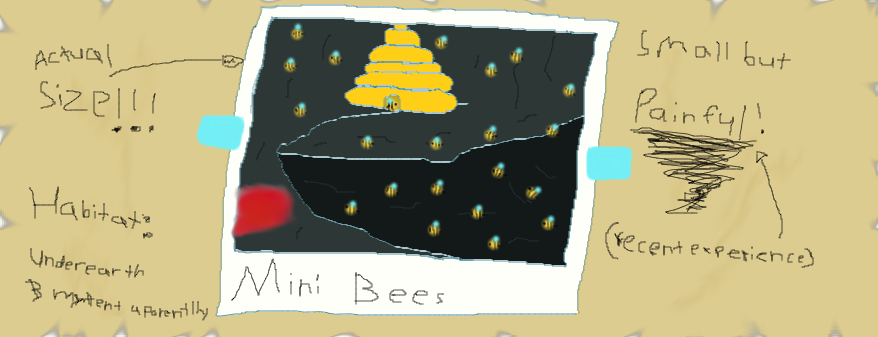 Mini bees picture