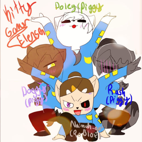 The group by KittyGamerElensen on DeviantArt