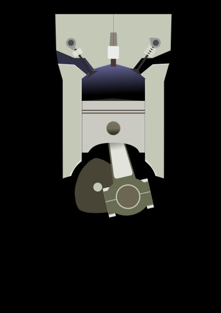 4 Stroke Gasoline Engine Animation By Ozantliuky On Deviantart