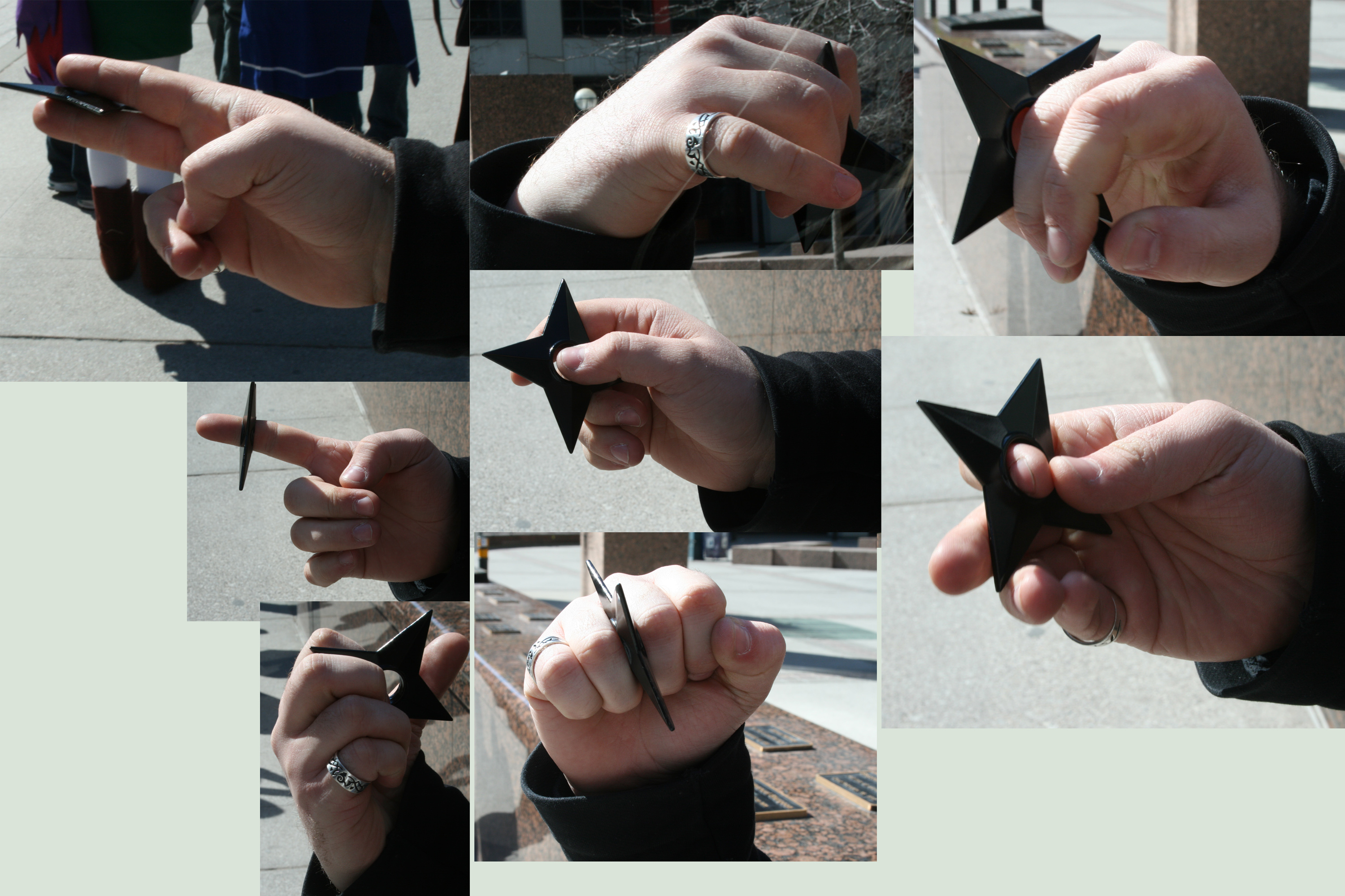 Throwing Star hand references by livionstock on DeviantArt